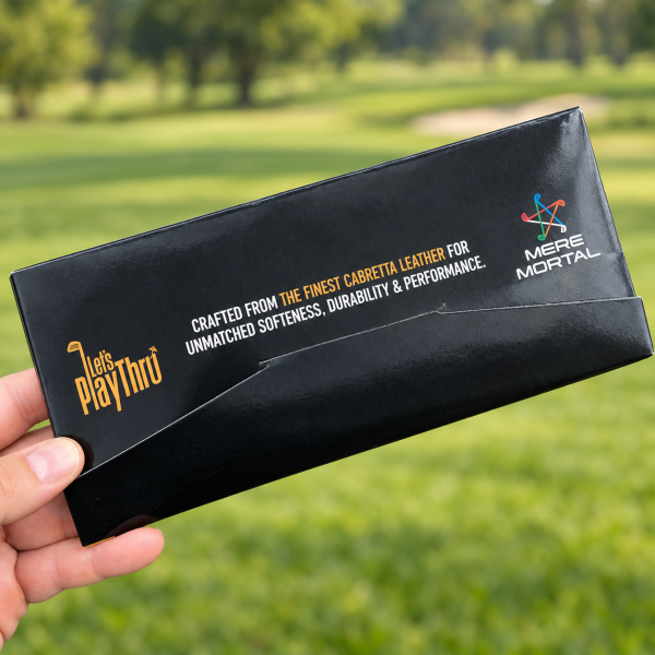 Lets Play Thru Cabretta Leather Golf Glove